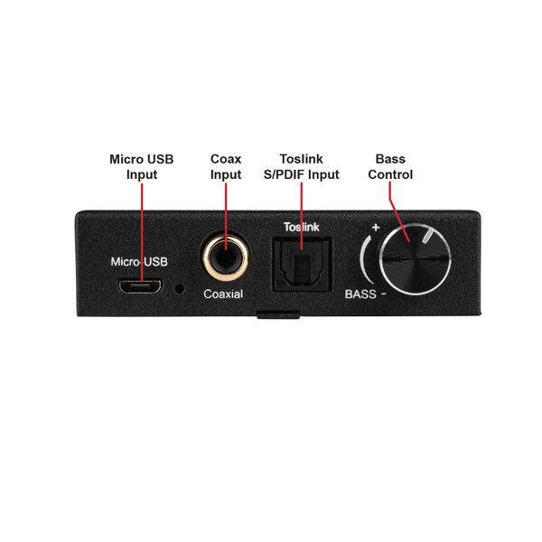 Main product image for Digital to Analog Converter with Volume and Bass Control180-1150